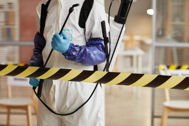 Professional Biohazard technician working in Solon, IA